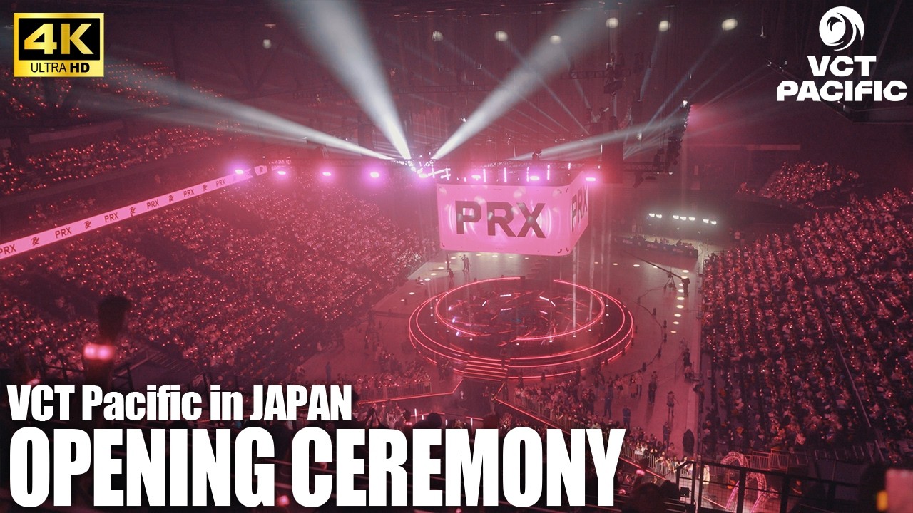 【神演出】VCT Pacific FINALS in TOKYO Opening Ceremony POV【VALORANT】