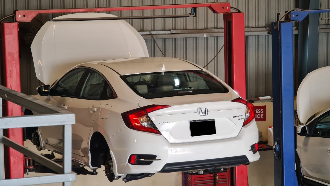4th Periodic Maintenance | Honda Civic 1.8 Oriel UG 10th Generation | Pakistan | 4K #hondacivicx