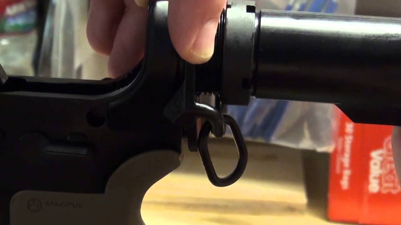 Windham Weaponry Build Part 7 - Magpul ASAP Ambidextrous Sling Attachment Point Install