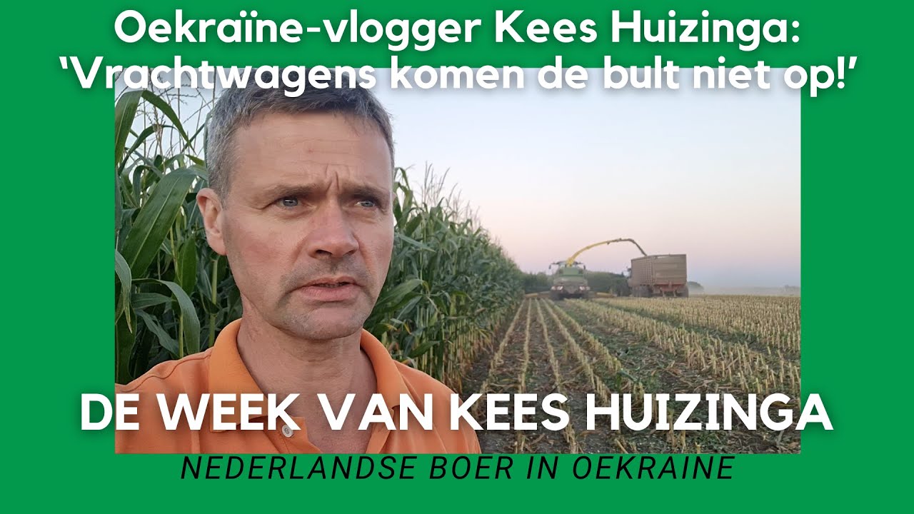 Oekraïne-vlogger Kees Huizinga: ‘Vrachtwagens komen de bult niet op!’