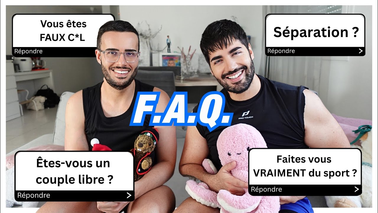 F.A.Q : Couple libre ? Séparation ? Sommes nous faux ? Placement de produit ?