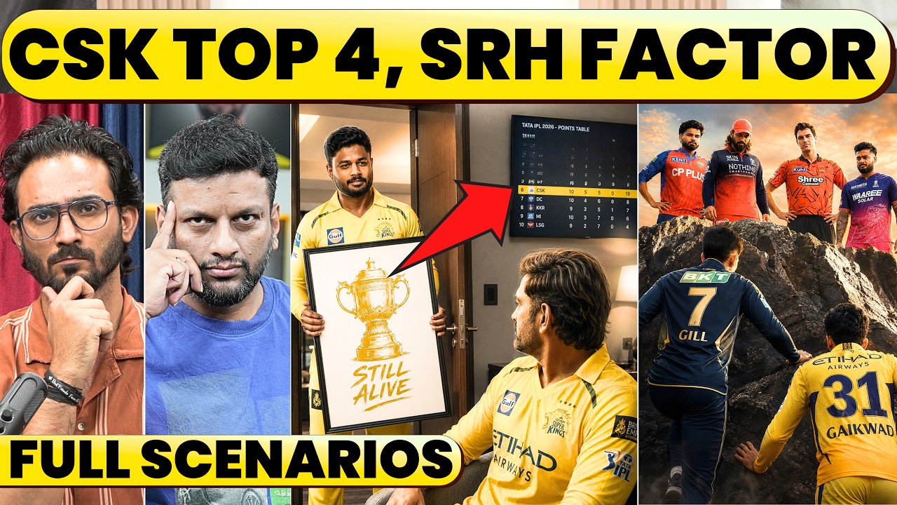 CSK 3 WINS IN 4 & PLAYOFFS. SRH CAN BOOST CSK'S CHANCES. 2 VS LSG BUT 1 FEAR FACTOR