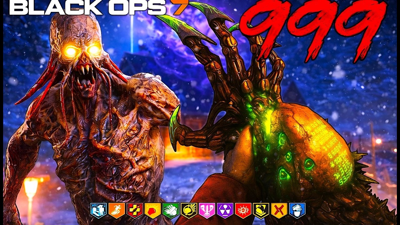 ROUND 999 🔥 NOVO GLITCH DE XP INFINITO AFK BO 7 ZOMBIES