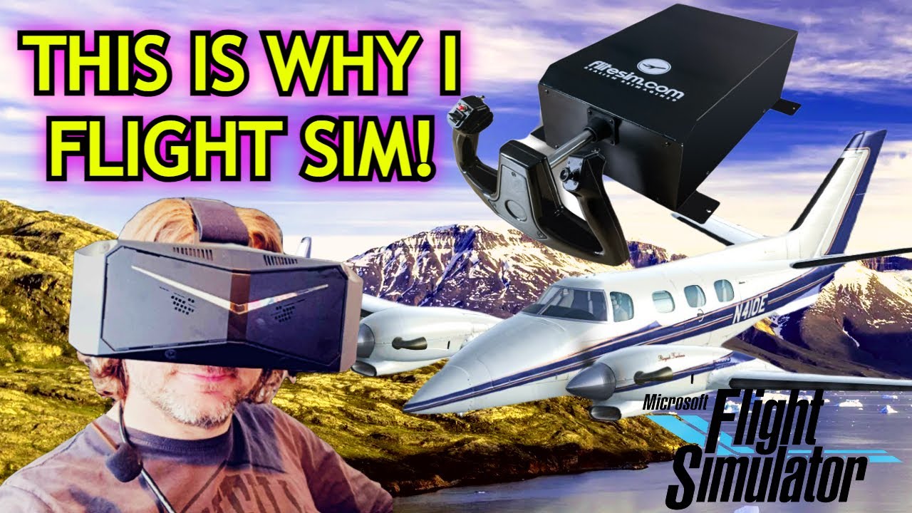Crystal LIGHT 3 HOUR Comfort TEST! FORCE FEEDBACK Yoke & DOF Reality H2 Changes EVERYTHING! MSFS