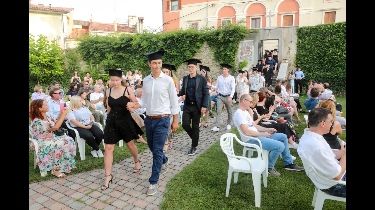 Podelitev maturitetnih spričeval 2021, Gimnazija Piran