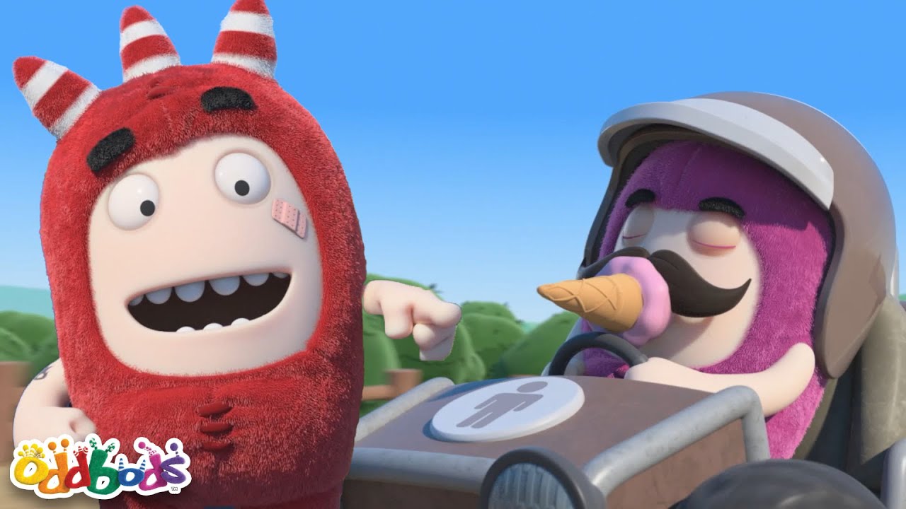 Wheels of Furry + More | Oddbods | Cartoons For Kids | Moonbug Kids - Animal Adventures for Kids