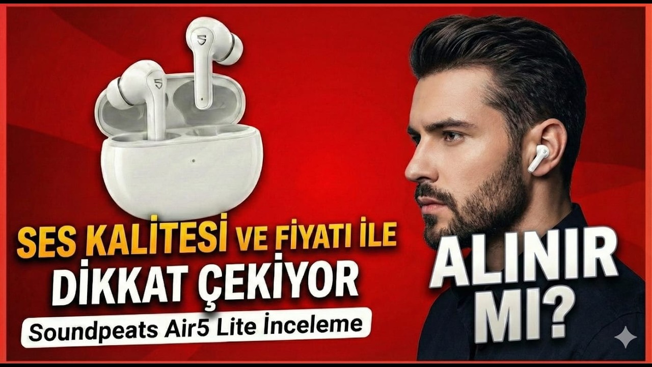 En İyi AirPods Alternatifi! Mikrofonu ÇOK İYİ! Soundpeats Air5 Lite İnceleme