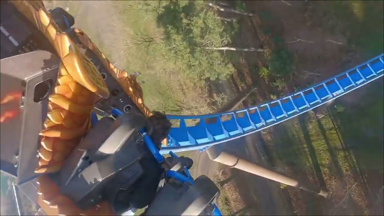 wing Coaster POV: Phoenix at Toverland