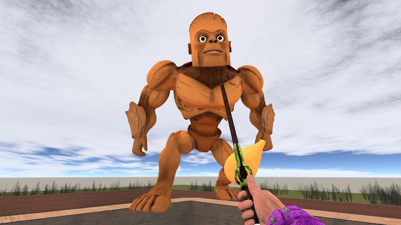(GMOD) Run away nextbots Garry's mod EP75 4K 60FPS