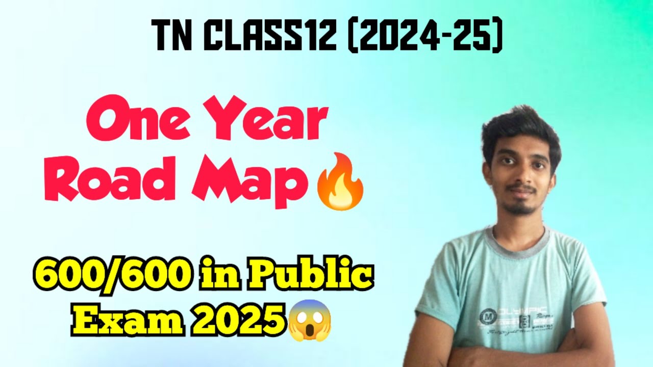 How to score 600/600 in Public Exam 2025??😱|One Year Road Map to Public Exam 2025🔥|TN Class12