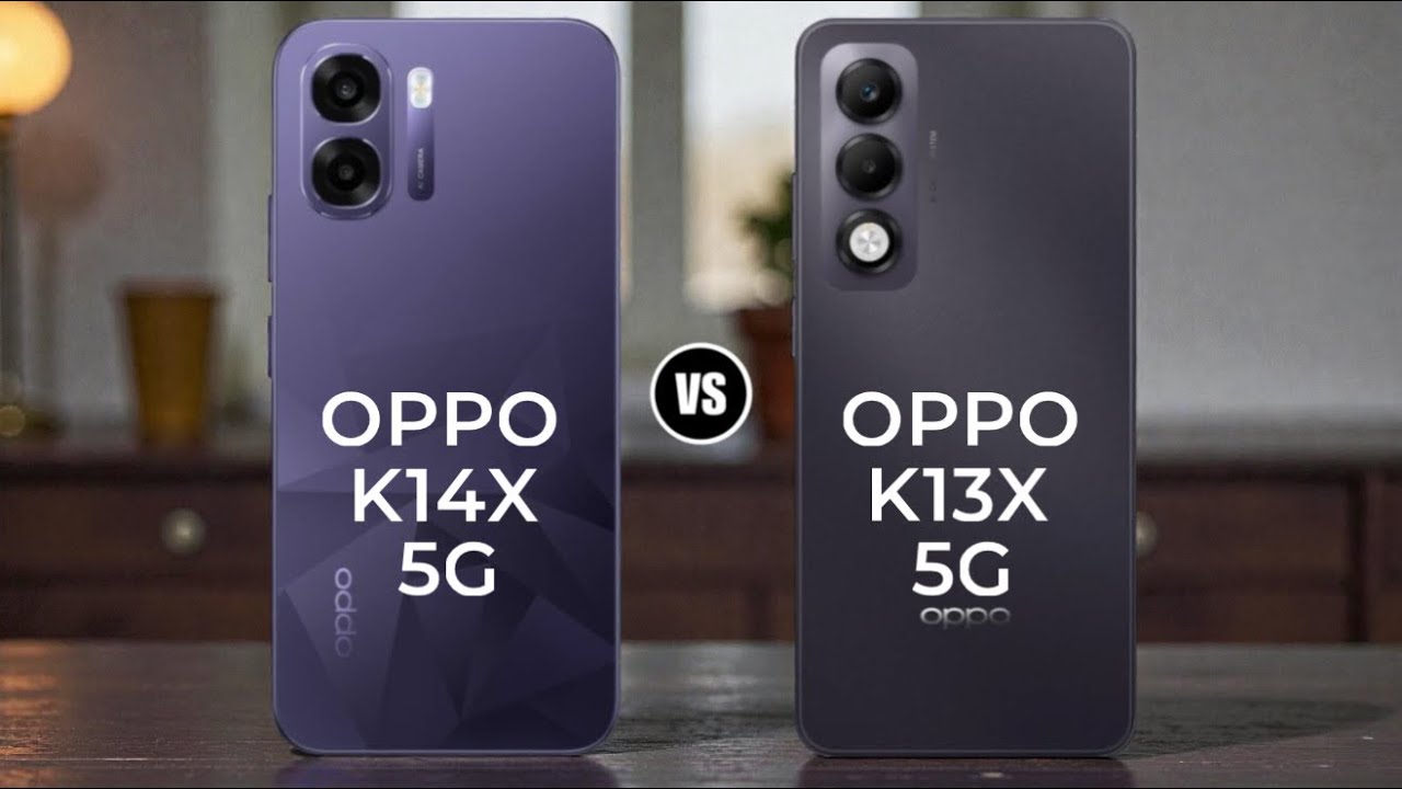 OPPO K14X 5G vs OPPO K13X 5G