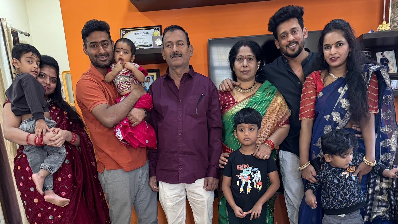 మా తమ్ముడు కూతురికి కమ్మలు కుట్టించే function | Kuyya Vlogs