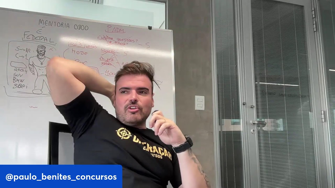 MENTORIA 0800 - PAULO BENITES - OPERAÇÃO CONCURSOS