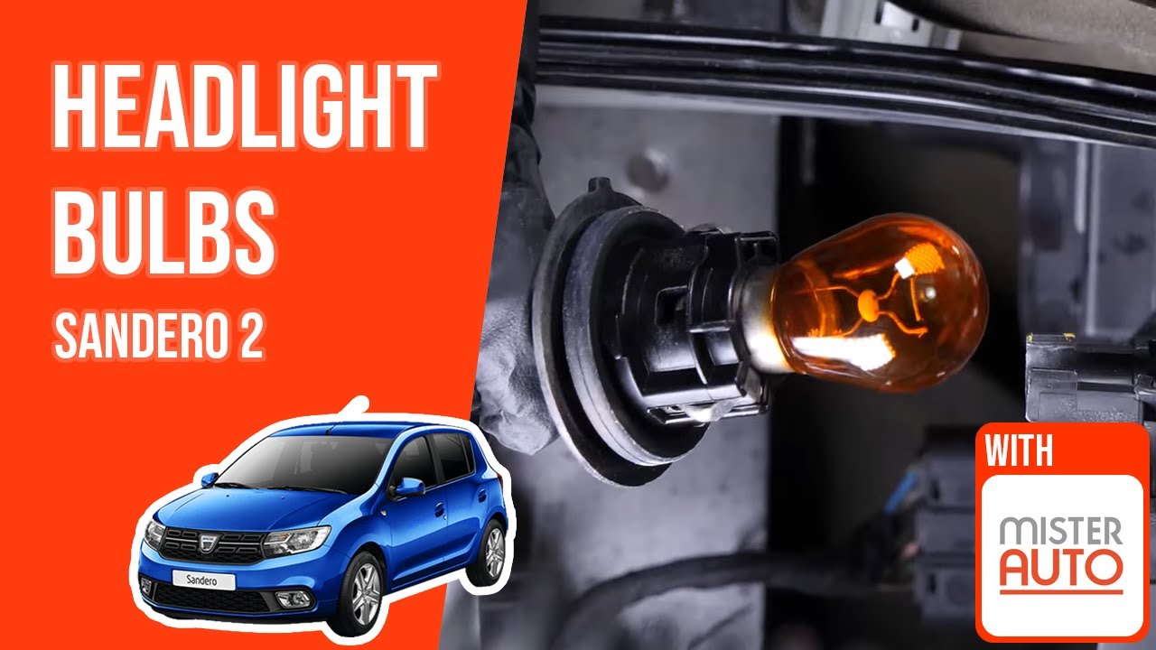 How to replace the headlight bulbs Sandero mk2 💡