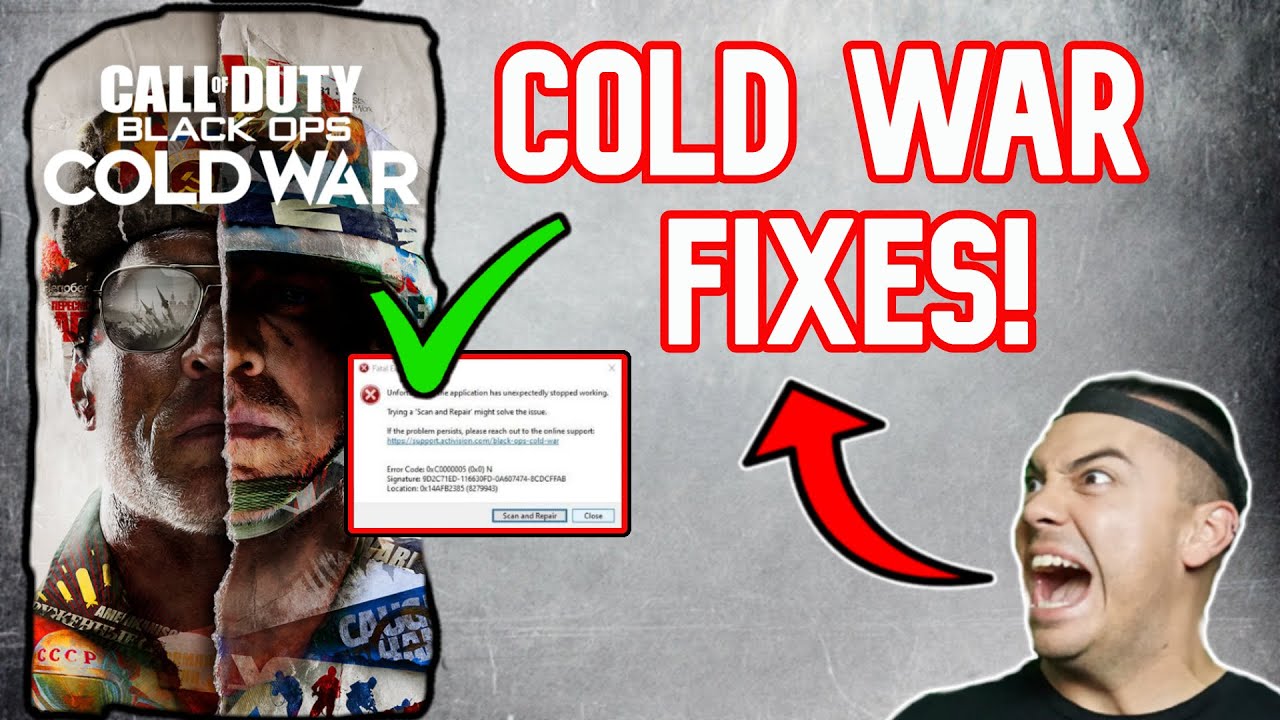 Как исправить сбои в игре BLACK OPS COLD WAR на ПК. Руководство по устранению сбоев Call Of Duty