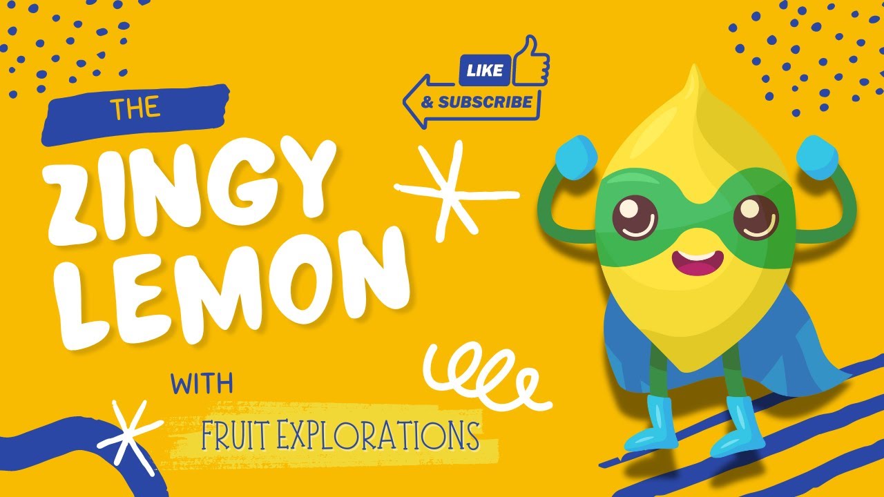 FRUIT FACTS FOR CHILDREN | LEMON | Learn about Fruits | Fruit Vocabulary