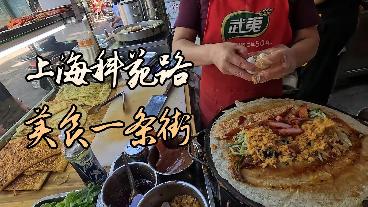 上海中医药大学里的美科苑路食一条街有几十间店有七姑娘大刀凉面衢州鸭头猪脚饭菜饭骨头汤黄焖鸡饭伊品牛肉面肉系蜜雪冰城川湘小炒过桥米线手抓饼卷饼粥小笼包山东水饺钟记烧烤鸡柳大人千里香馄饨王江西小炒等等