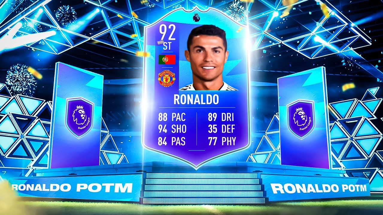 CRISTIANO RONALDO PLAYER OF THE MONTH SBC! - FIFA 22 Ultimate Team