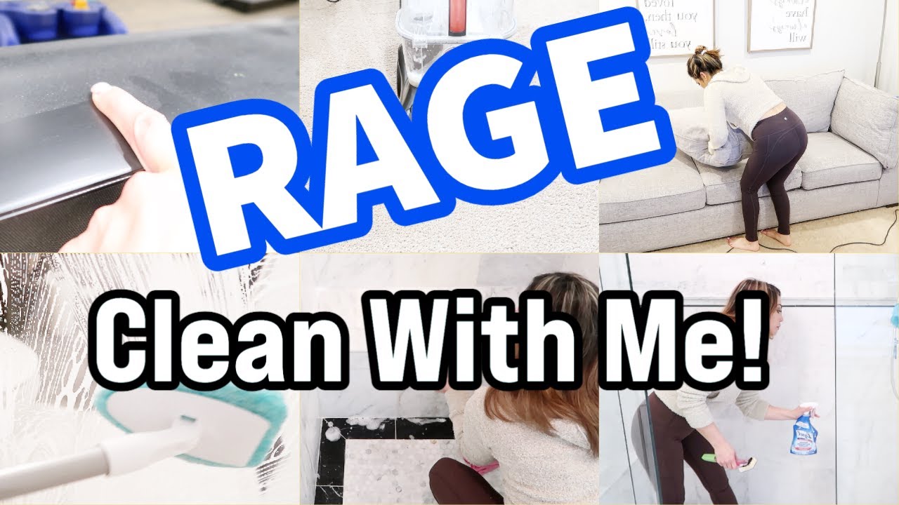 😅 RAGE CLEAN WITH ME | EXTREME 2022 SPEED CLEANING MOTIVATION | 1 HOUR OF CLEANING | #springcleaning