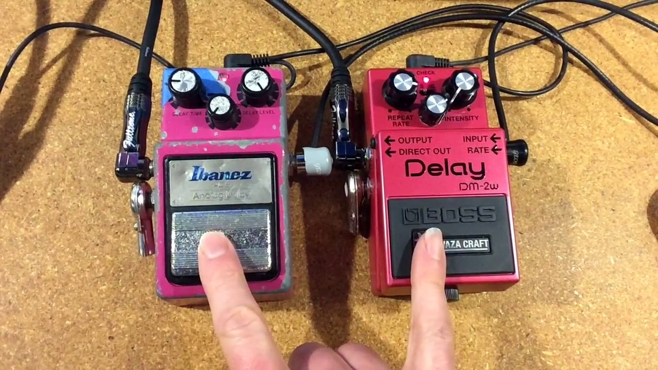 AD-9 vs DM-2W: Delayed Sounds Only