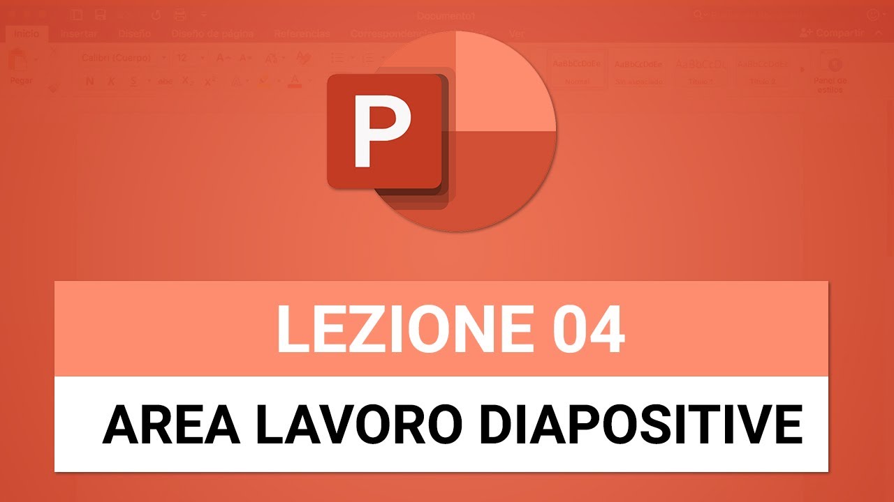 Area Lavoro delle Diapositive - POWERPOINT TUTORIAL ITALIANO 04
