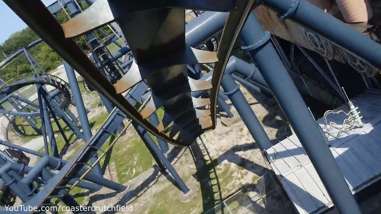 Batman: The Ride Front Row (HD POV) Six Flags St. Louis