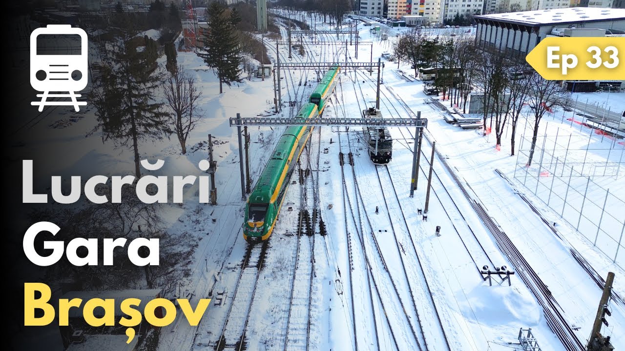 ⛏ Текущее состояние работ на железнодорожном вокзале Брашова, выпуск 33 🚆 11.01.2026