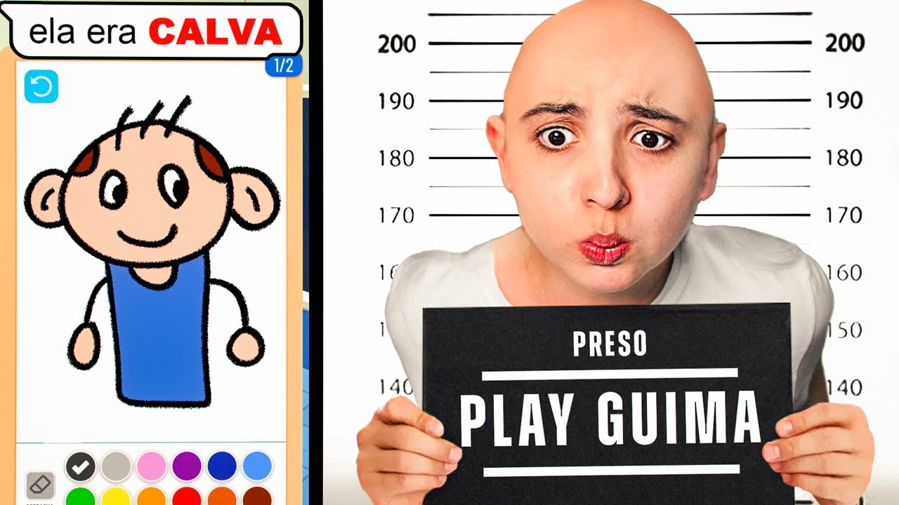 TODO MUNDO QUE EU DESENHAR VAI PRESO...MAS EU NÃO SEI DESENHAR