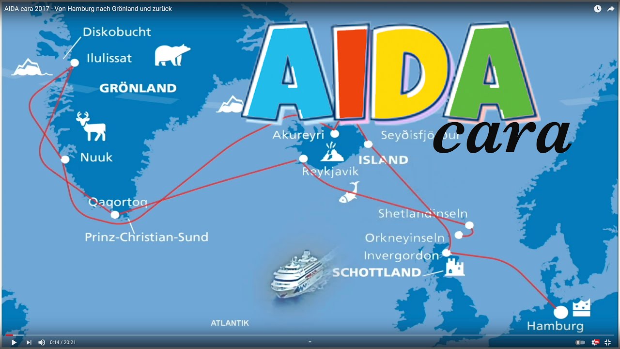AIDA cara  - Von Hamburg nach Grönland und zurück