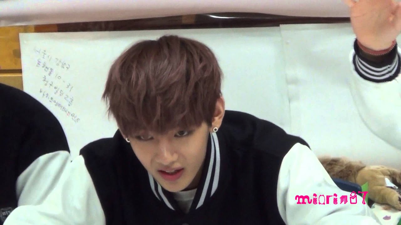 [fancam] 131030 BTS fansign@Jongno [V forcus]