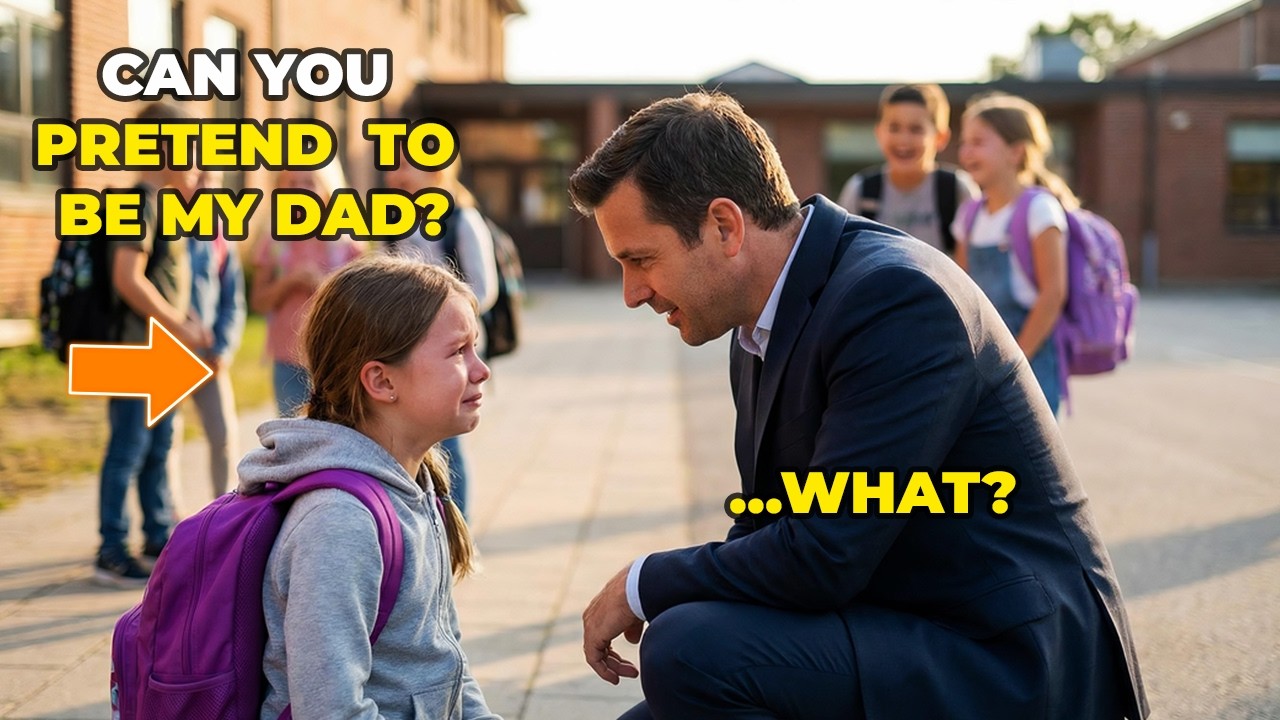 POOR GIRL ASKS YOUNG BILLIONAIRE TO BE HER DAD AT SCHOOL PARTY – HIS NEXT MOVE SHOCKS ALL