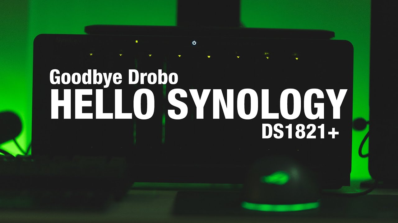 Goodbye Drobo | Hello Synology DS1821+
