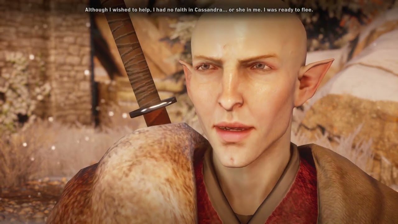 Dragon Age™: Inquisition Haven dream with an accidental unromanced Ellana. Middle route on wheel.