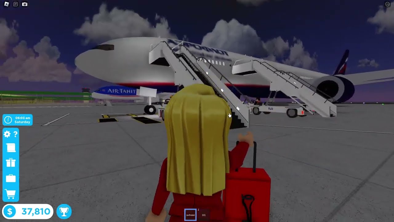 ✈️ Cabin Crew Simulator - Thaiti Airport Tour (THT)