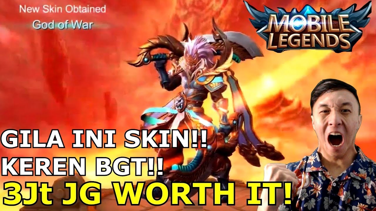 AUTO NGEBANTAI PAKE SKIN 1 JTA! KEREN BGT SKIN NY!