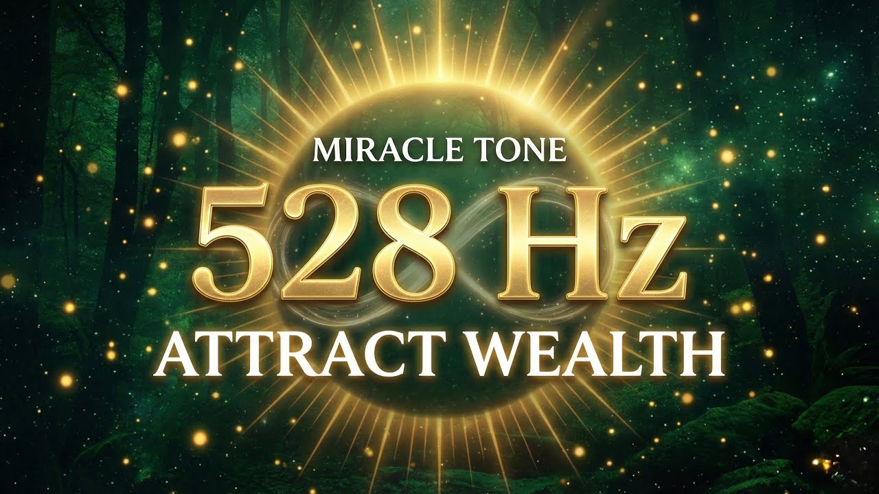 528Hz Miracle Tone | Attract Unexpected Wealth & Abundance (DNA Repair)