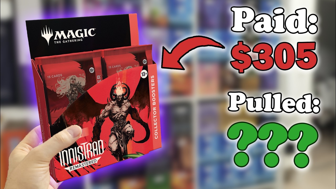 Let's Pull at least $305 !!! Innistrad Remastered Collector Booster Box Opening #innistrad