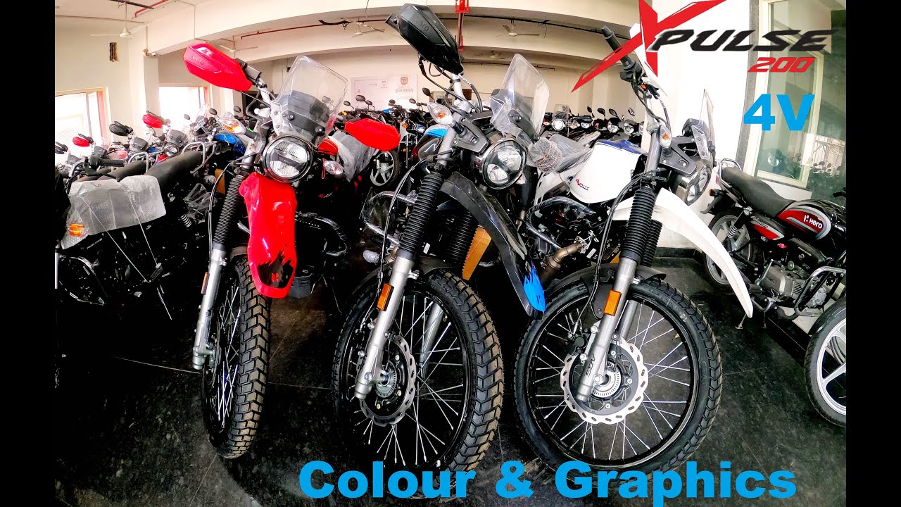 COLOUR & GRAPHICS OF XPLUSE 200 | FULL DETAILS | HERO XPLUSE 200 4V