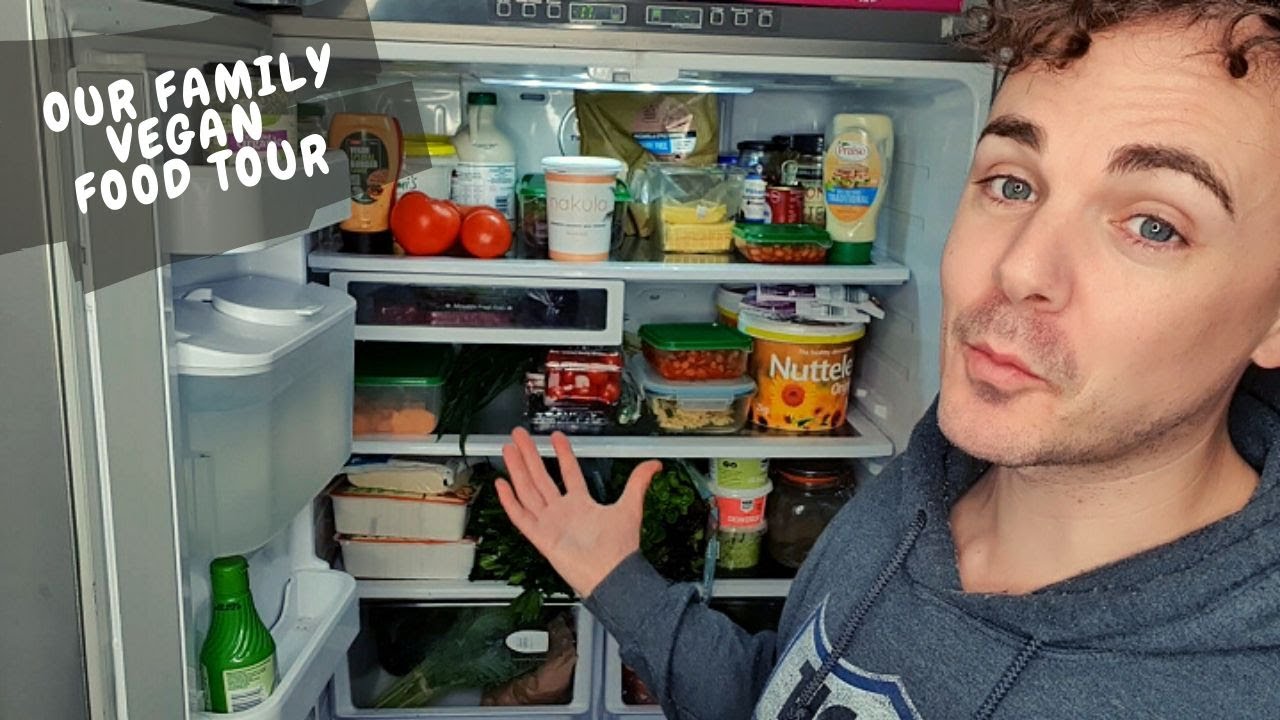 OUR VEGAN FAMILY FRIDGE & PANTRY TOUR