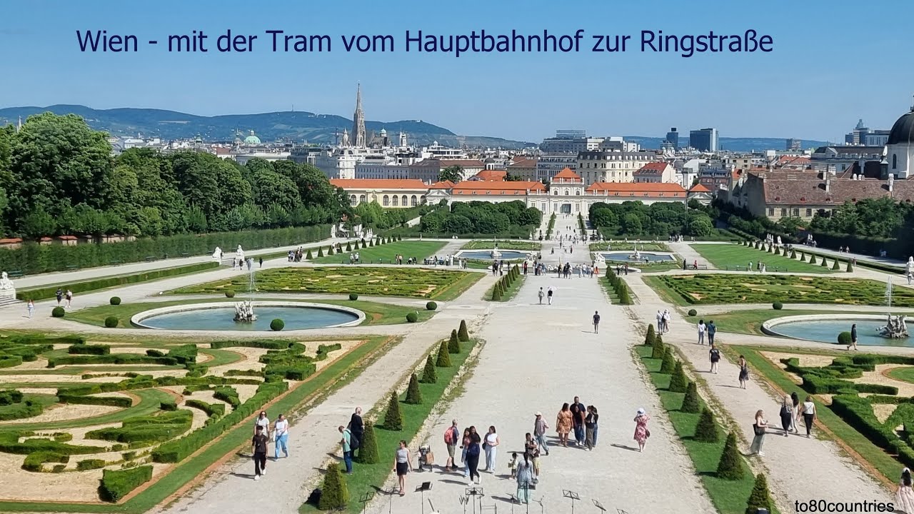 Wien – mit der Tram vom Hauptbahnhof zur Ringstraße [DE]