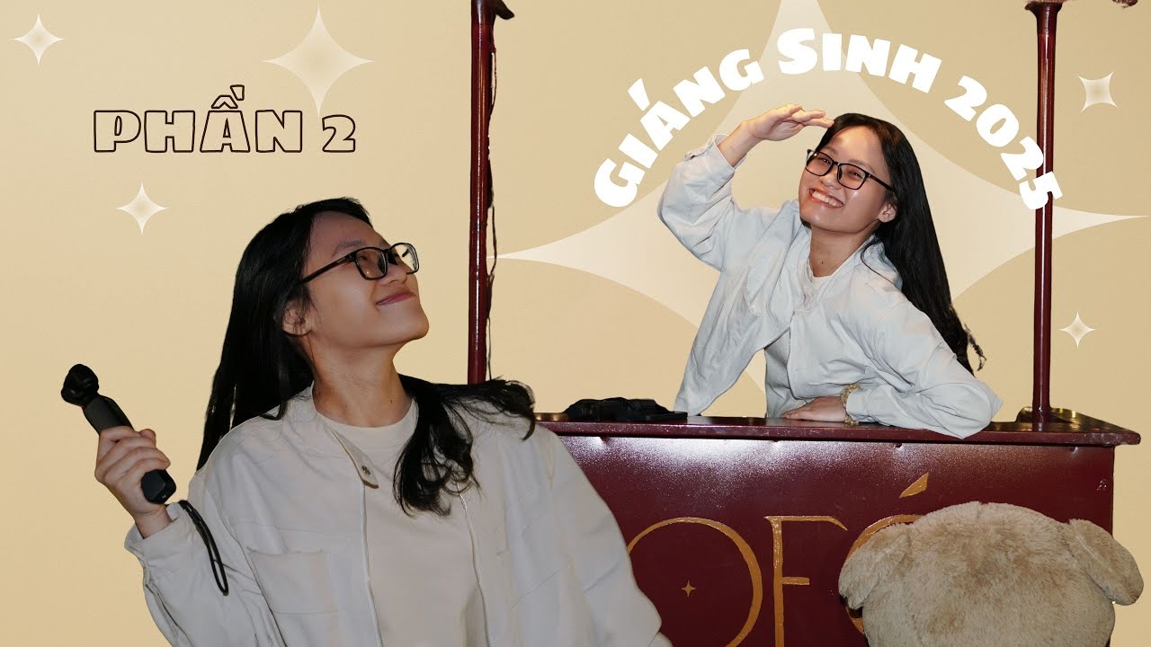Giáng Sinh 2025 | Đi uống Cafe Sofé và trải nghiệm buffet Cửu Vân Long