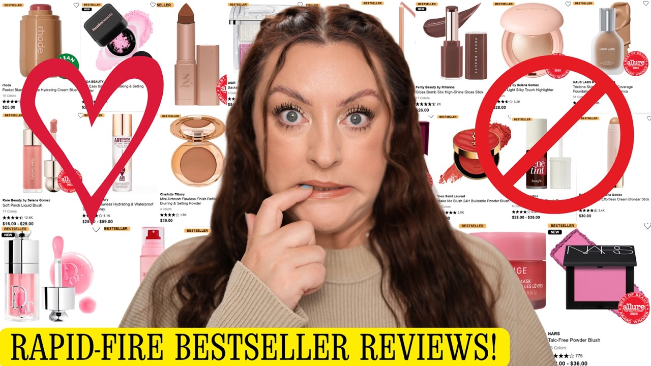 Обзор всех бестселлеров Sephora в 5 словах или меньше | Быстрая и эффективная косметика!
