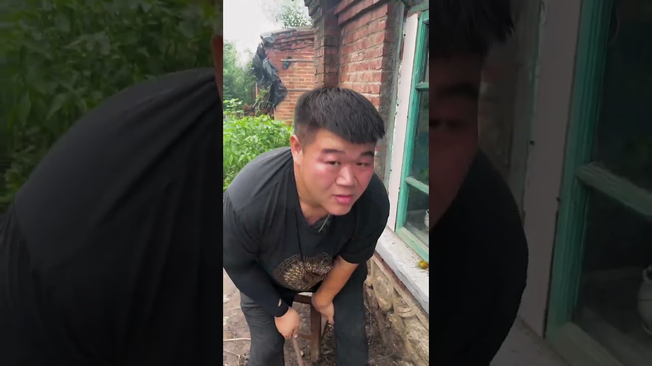 真的没想到收拾院子会这么累…#乡村生活 #旧房改造  #回村的生活 #2024新农人计划353