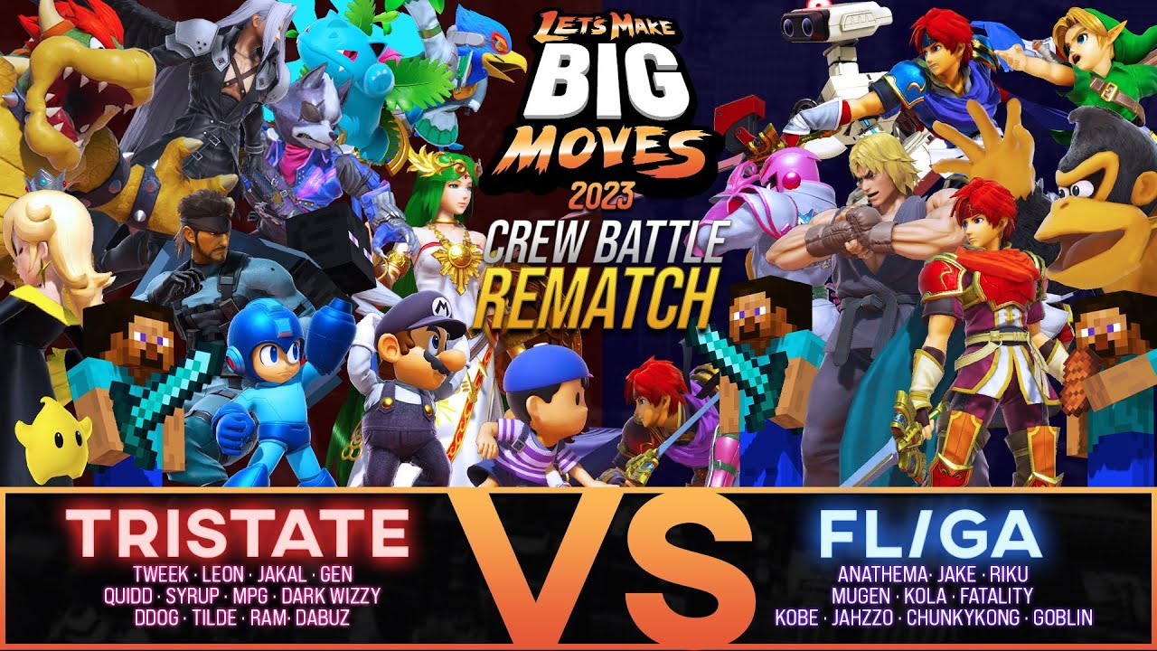 LMBM 2023 REMATCH - Tri-State Vs. Florida - SSBU Ultimate Crew Battle