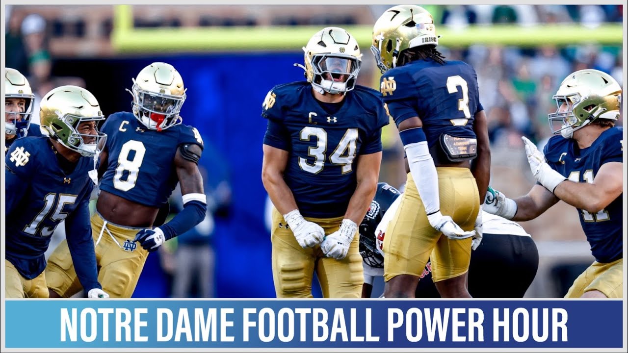 Notre Dame Football Power Hour with Mike Frank and Jamie Uyeyama