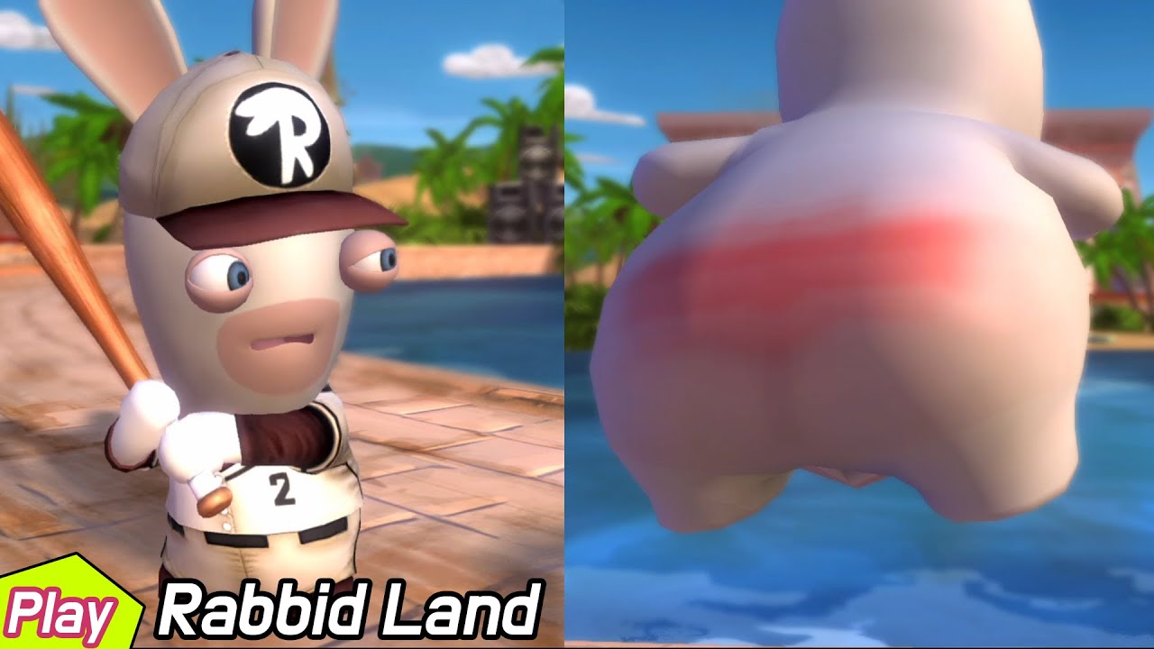 [Wii U] Rabbids Land (2012) - Play movies 013 - Board Game  | AlexGamingTV