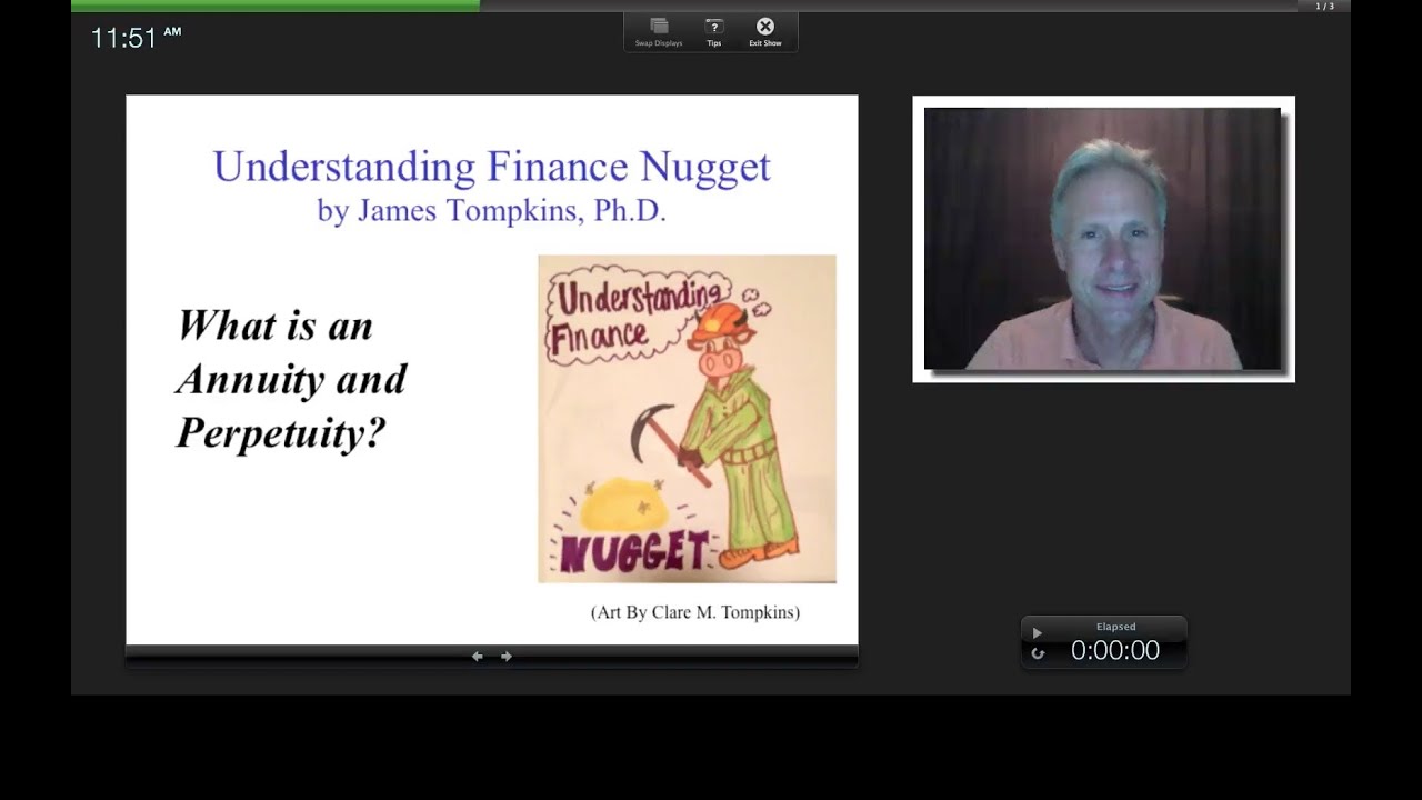 What is an Annuity and Perpetuity? James Tompkins