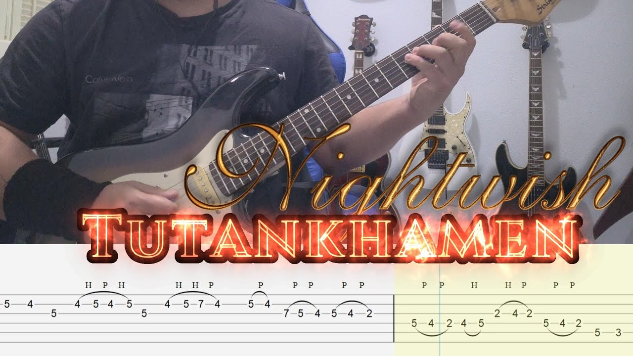 NIGHTWISH - Tutankhamen - GUITAR LESSON WITH TABS