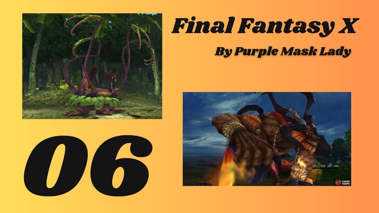 PS4 Final Fantasy X - Lord Ochu and Kilika Temple
