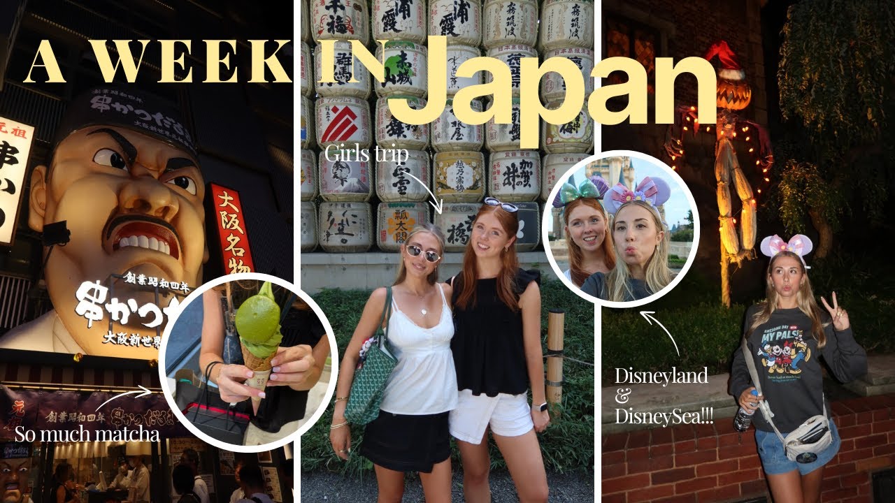 BESTIE JAPAN TRIP || Tokyo, Osaka,  Disney days, Sonny angel unboxing, Shopping, Matcha and more!!!
